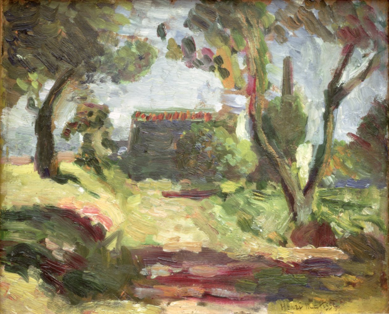 A régi malom kertje alkotó: Henri Matisse