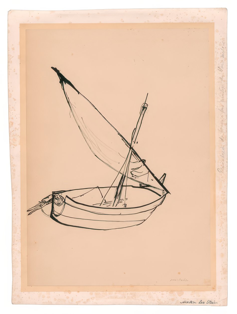 Földönfutó halászhajó alkotó: Henri Matisse