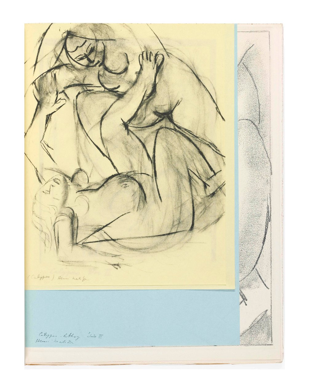 James Joyce (1882-1941) Ulysses című könyvének illusztrált kiadása alkotó: Henri Matisse