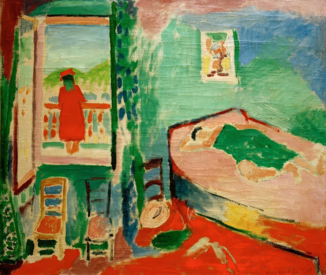 Collioure belseje (Siesta) alkotó: Henri Matisse