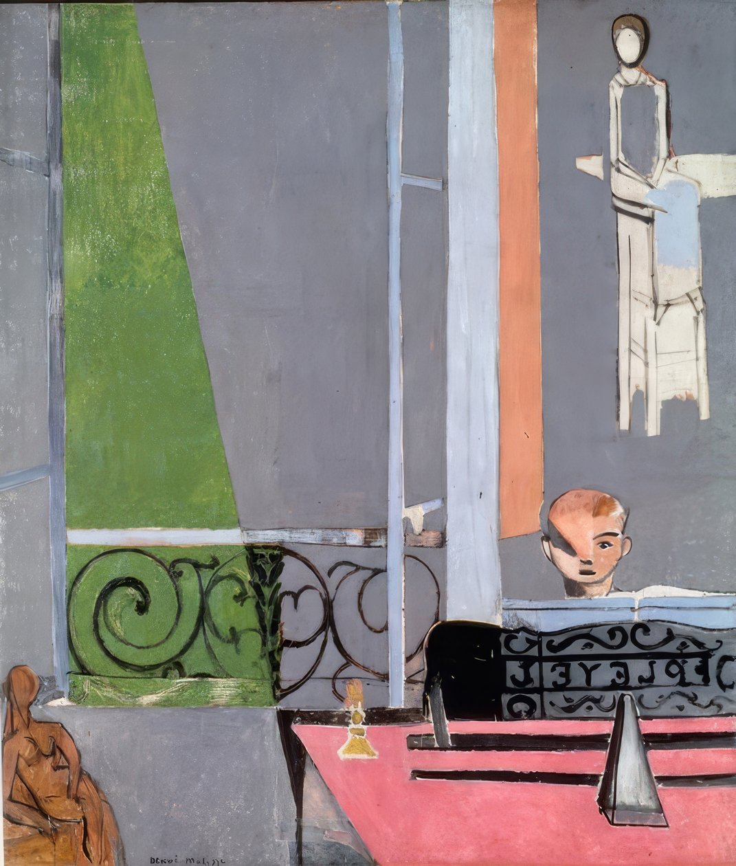 Zongoralecke alkotó: Henri Matisse