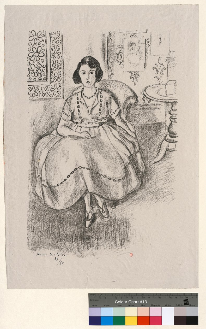 Az organdi ruha alkotó: Henri Matisse