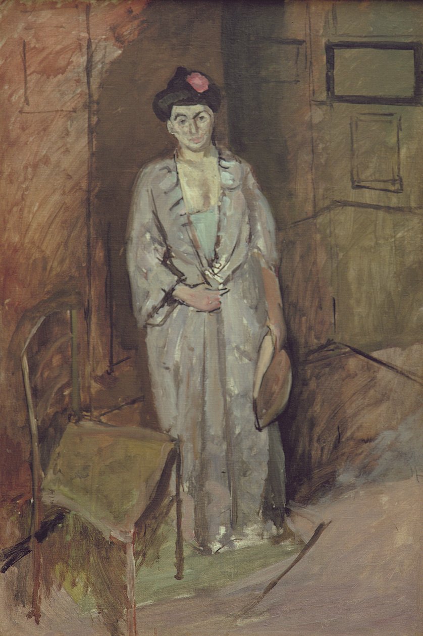 Madame Matisse en Japonaise (A japán hölgy) 1901 (olaj, vászon) alkotó: Henri Matisse