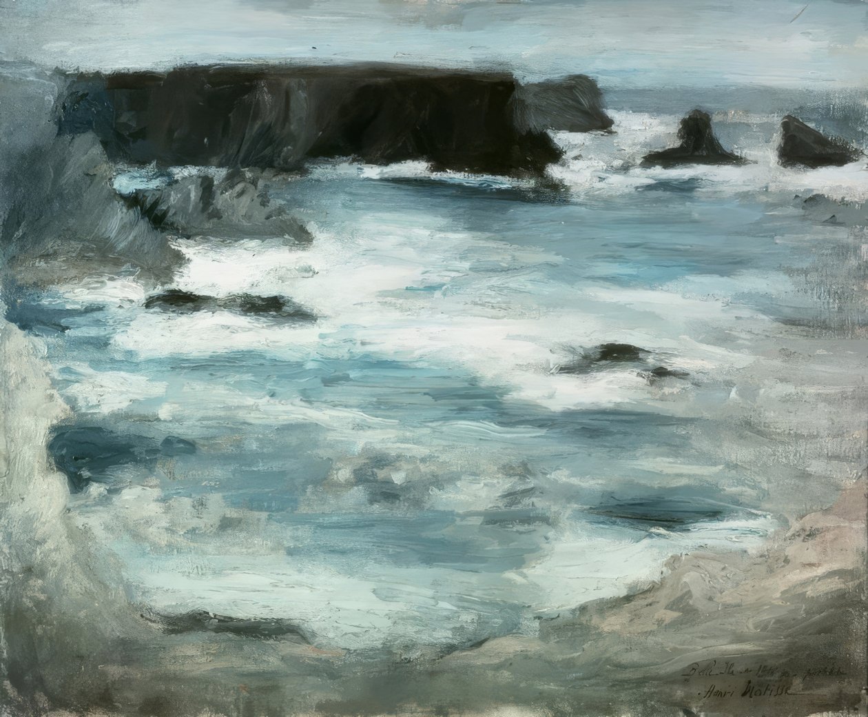 Tengerészgyalogos. Belle-Ile alkotó: Henri Matisse