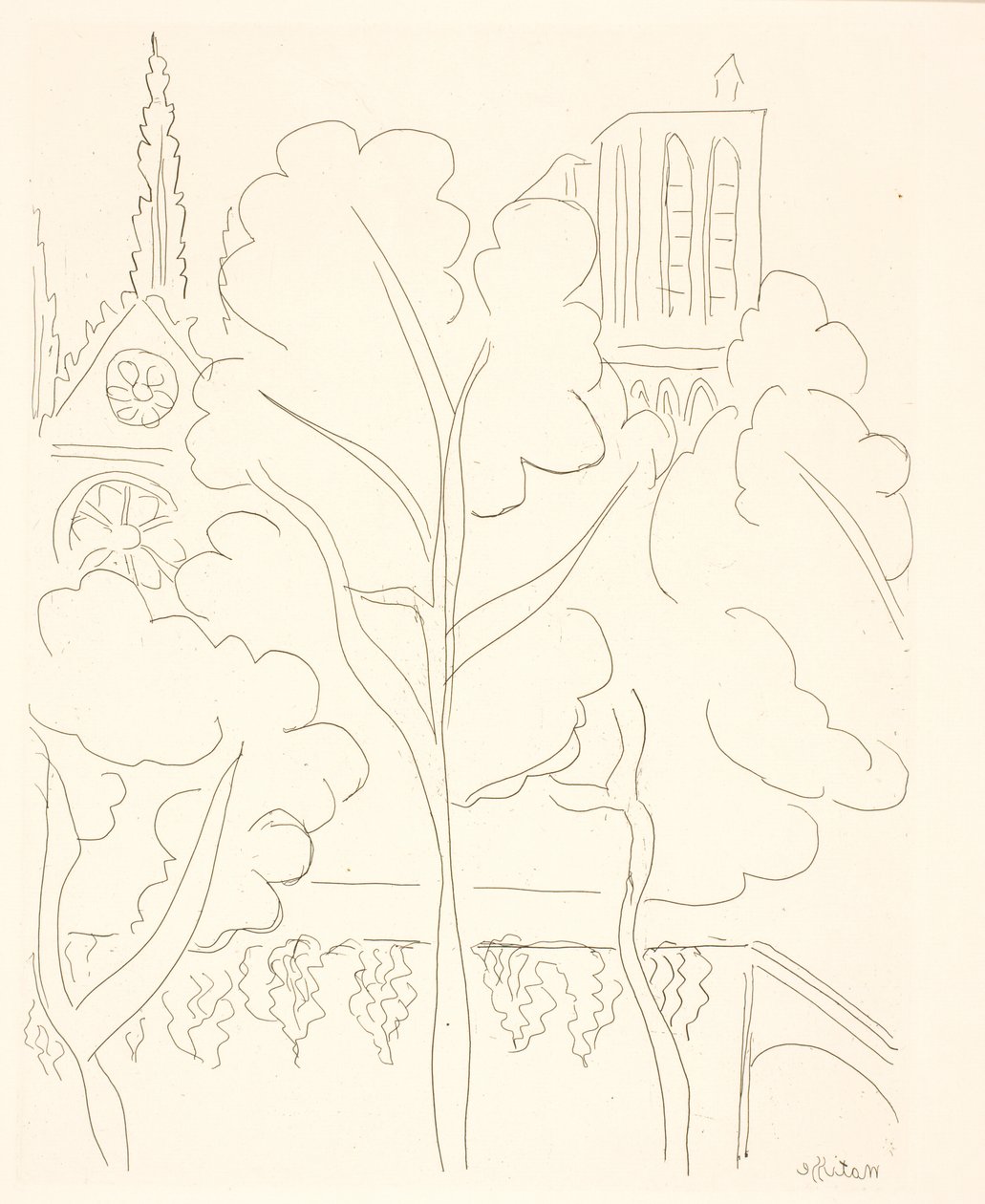 Notre-Dame, Párizs alkotó: Henri Matisse