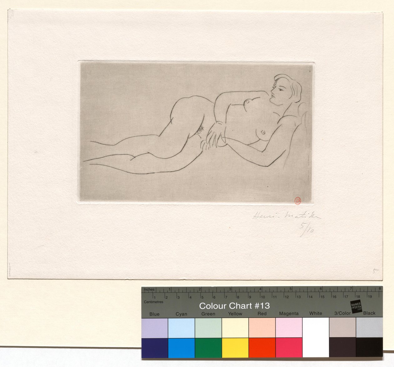Fekvő akt alkotó: Henri Matisse