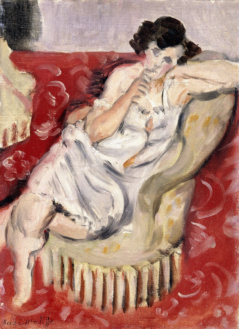 Akt egy karosszékkel alkotó: Henri Matisse
