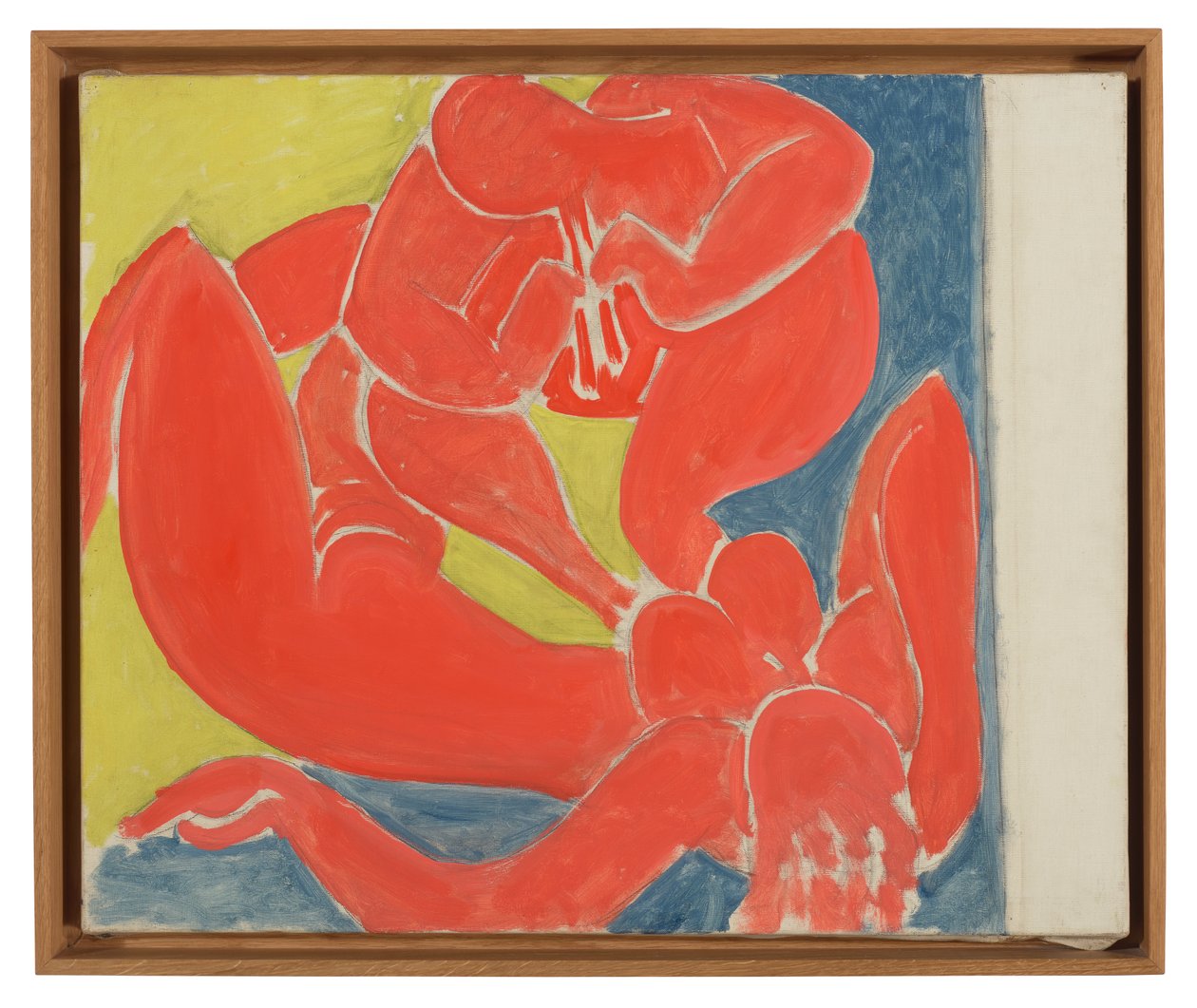 Nimfa és vörös fauna (bekeretezve) alkotó: Henri Matisse