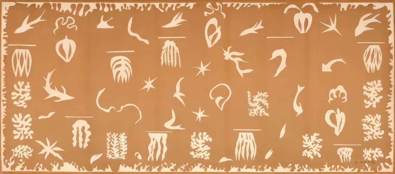 Océanie - La Mer (Óceánia - A tenger) alkotó: Henri Matisse