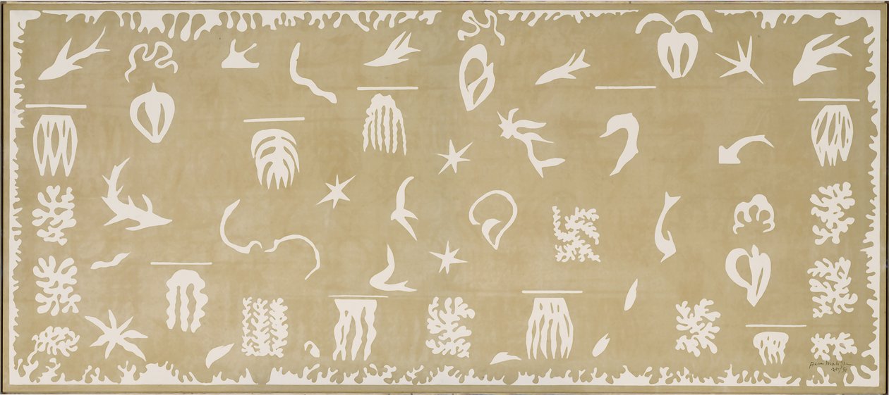 Óceánia, a tenger; Oceanie, la mer alkotó: Henri Matisse