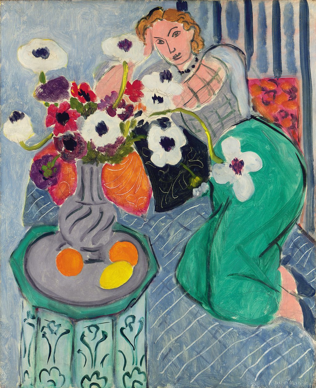 Odaliszk, Kék Harmónia alkotó: Henri Matisse