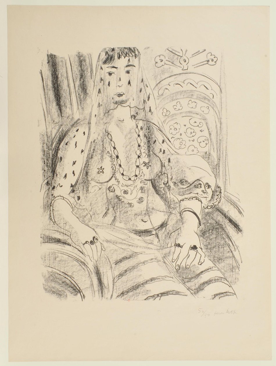 Fátyolos odaliszk alkotó: Henri Matisse
