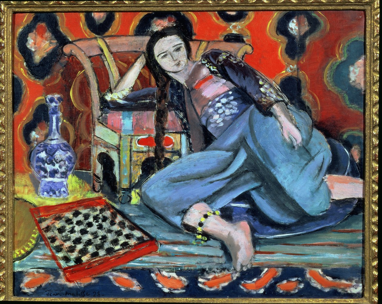 Odaliszk török székkel alkotó: Henri Matisse
