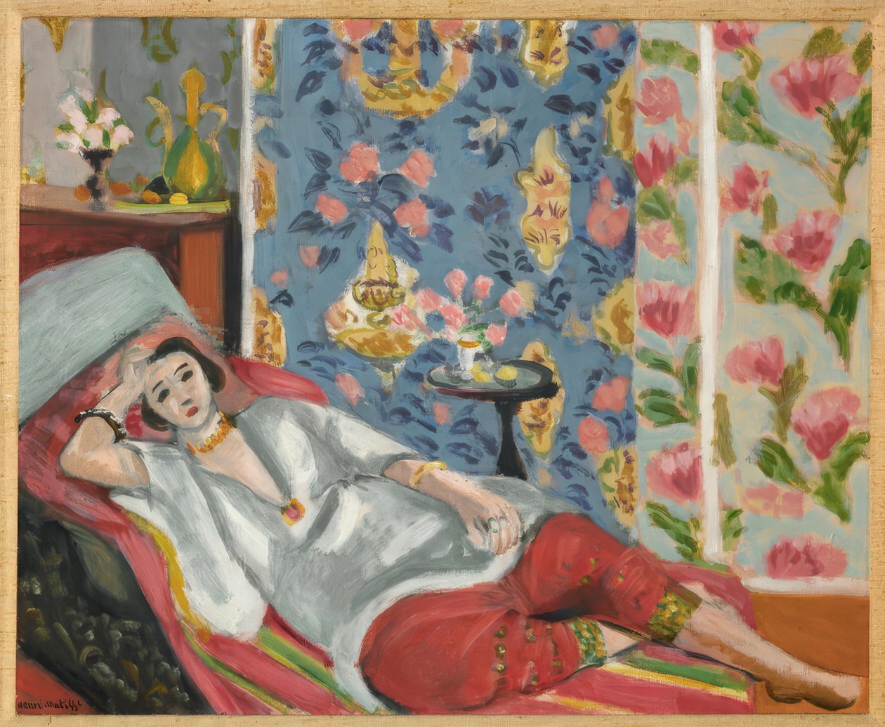 Odaliszk vörös nadrággal alkotó: Henri Matisse