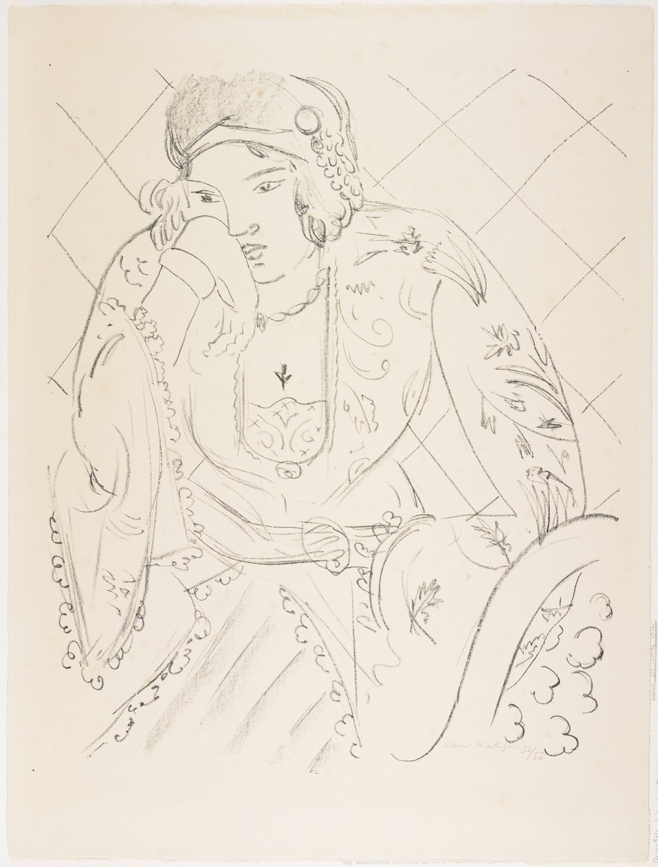 Keleti háromlevelű kereszttel alkotó: Henri Matisse