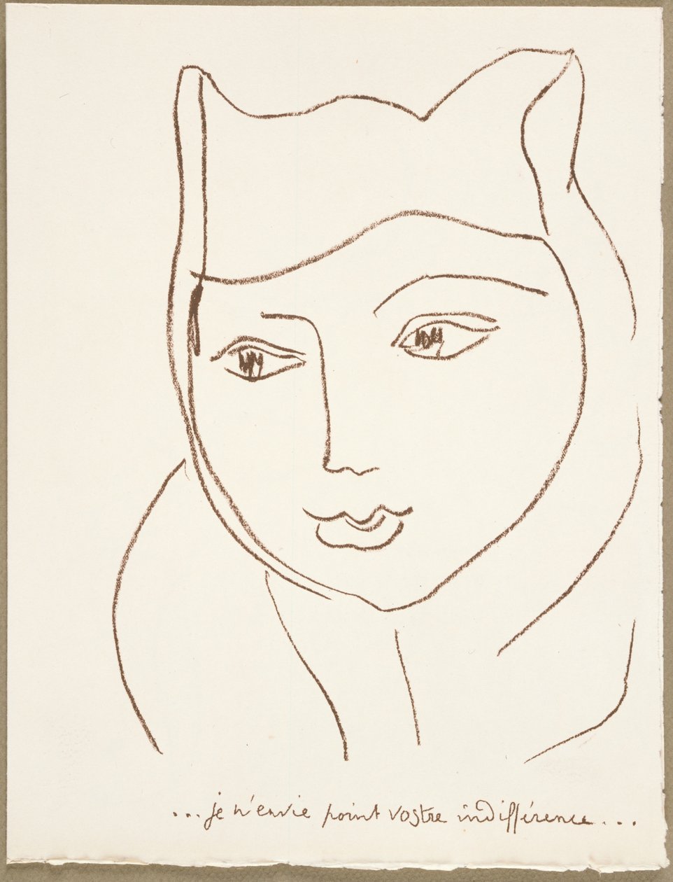 Oldal a Portugál levelekből alkotó: Henri Matisse