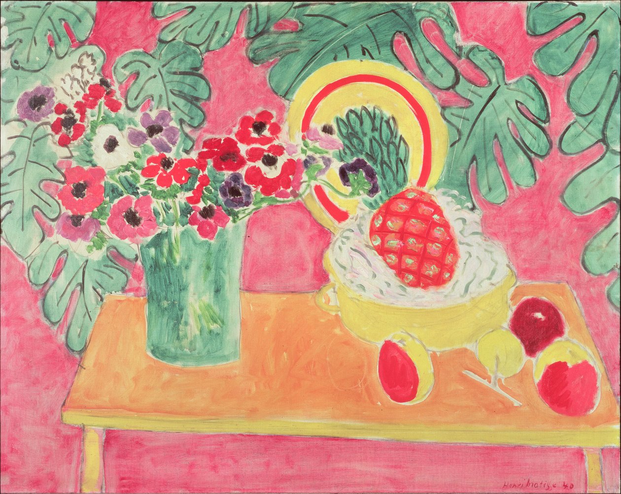 Ananász és anemone alkotó: Henri Matisse