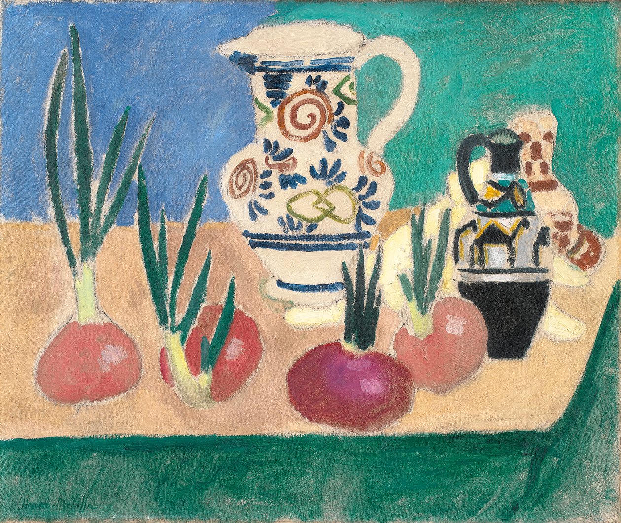 Rózsaszín hagymák alkotó: Henri Matisse
