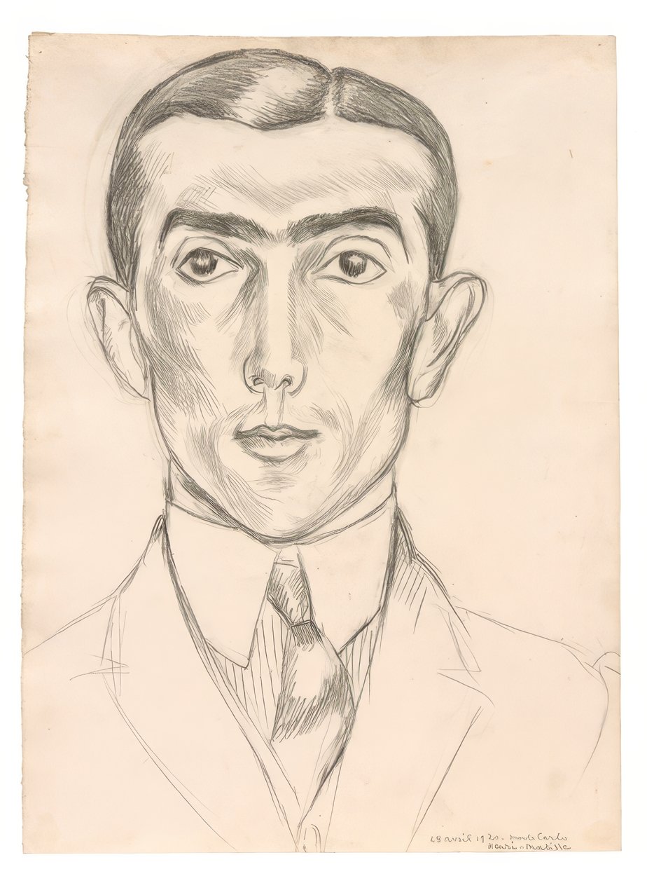 Léonide Massine portréja alkotó: Henri Matisse