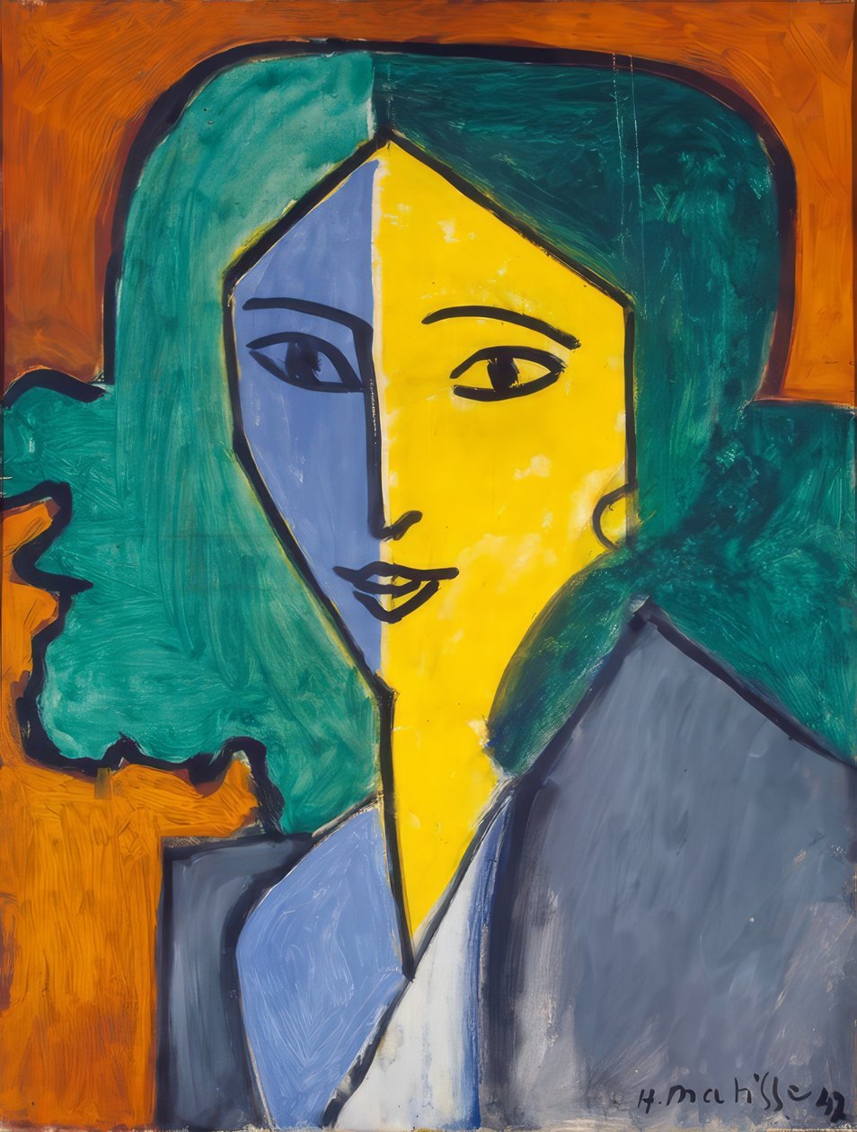 Lydia Delectorskaya portréja alkotó: Henri Matisse