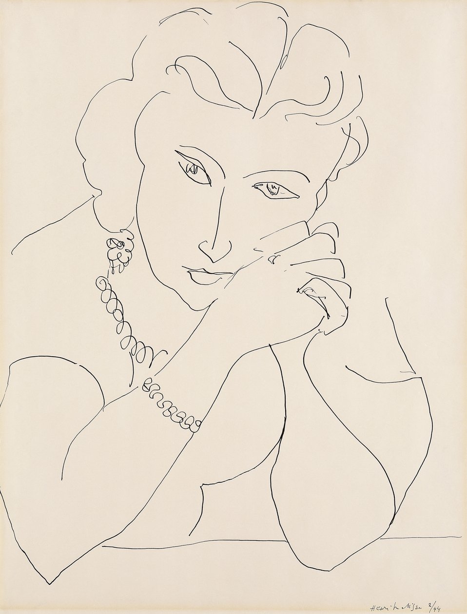 Egy nő portréja alkotó: Henri Matisse