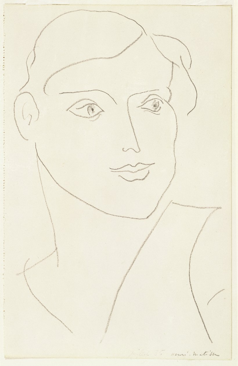 Egy nő portréja alkotó: Henri Matisse