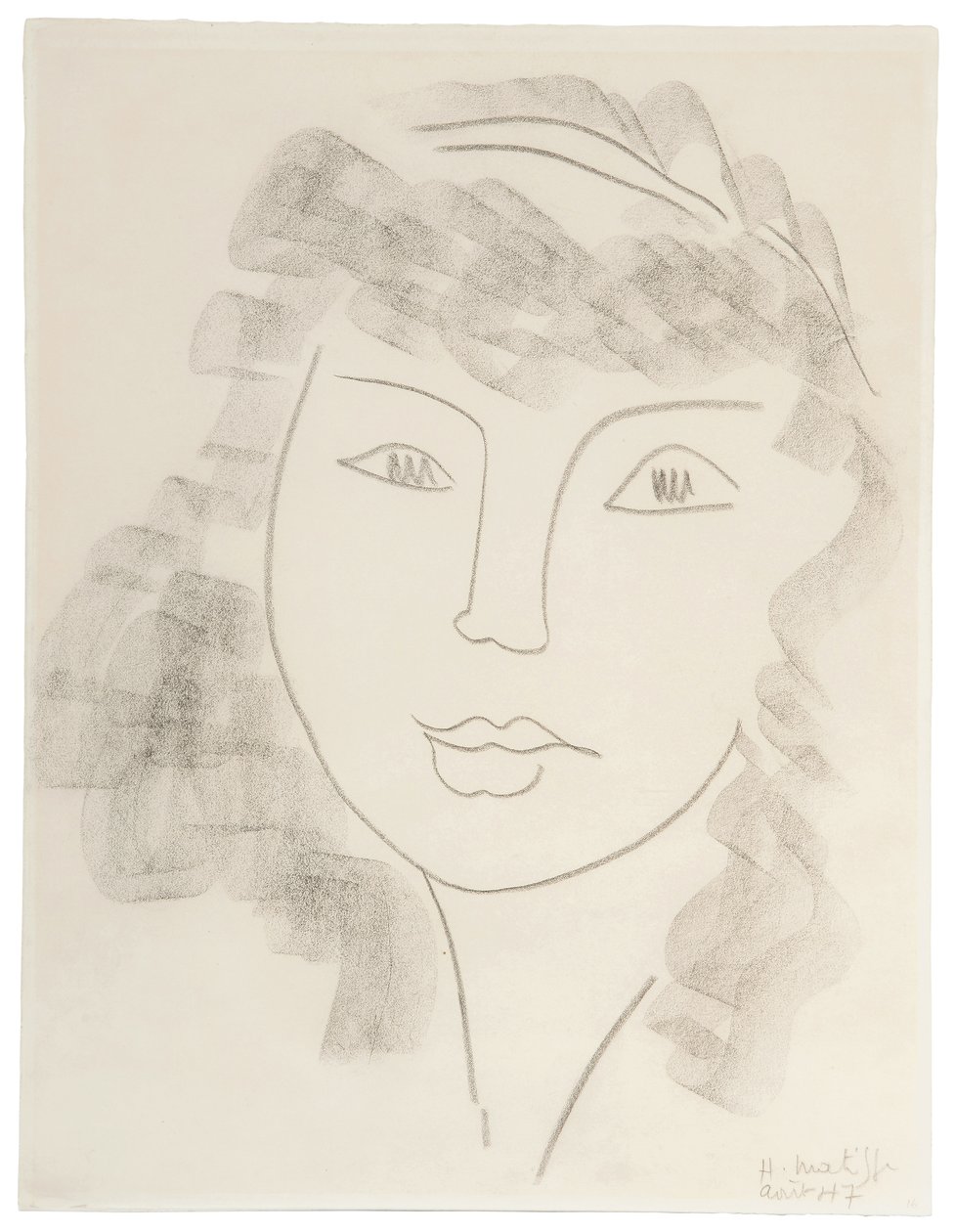 Egy nő portréja; Portrait de Femme alkotó: Henri Matisse