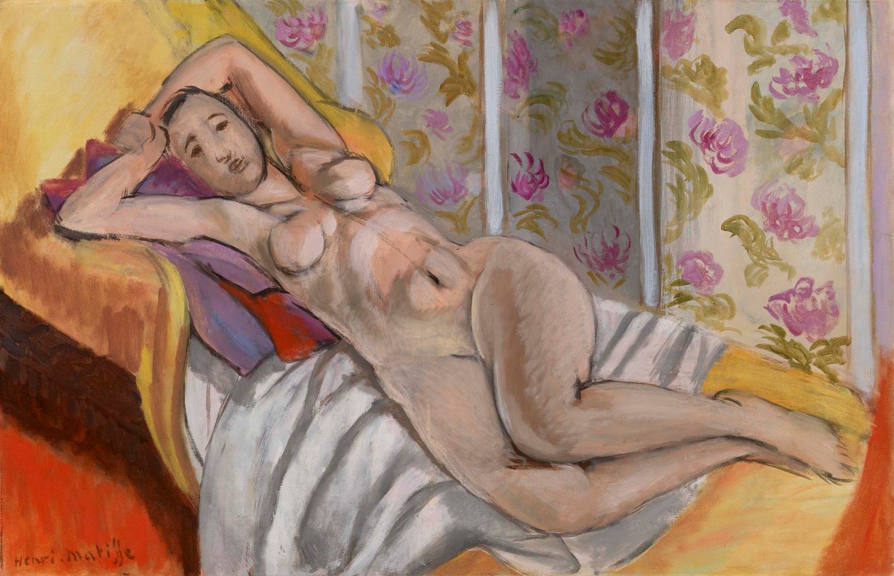 Fekvő akt alkotó: Henri Matisse