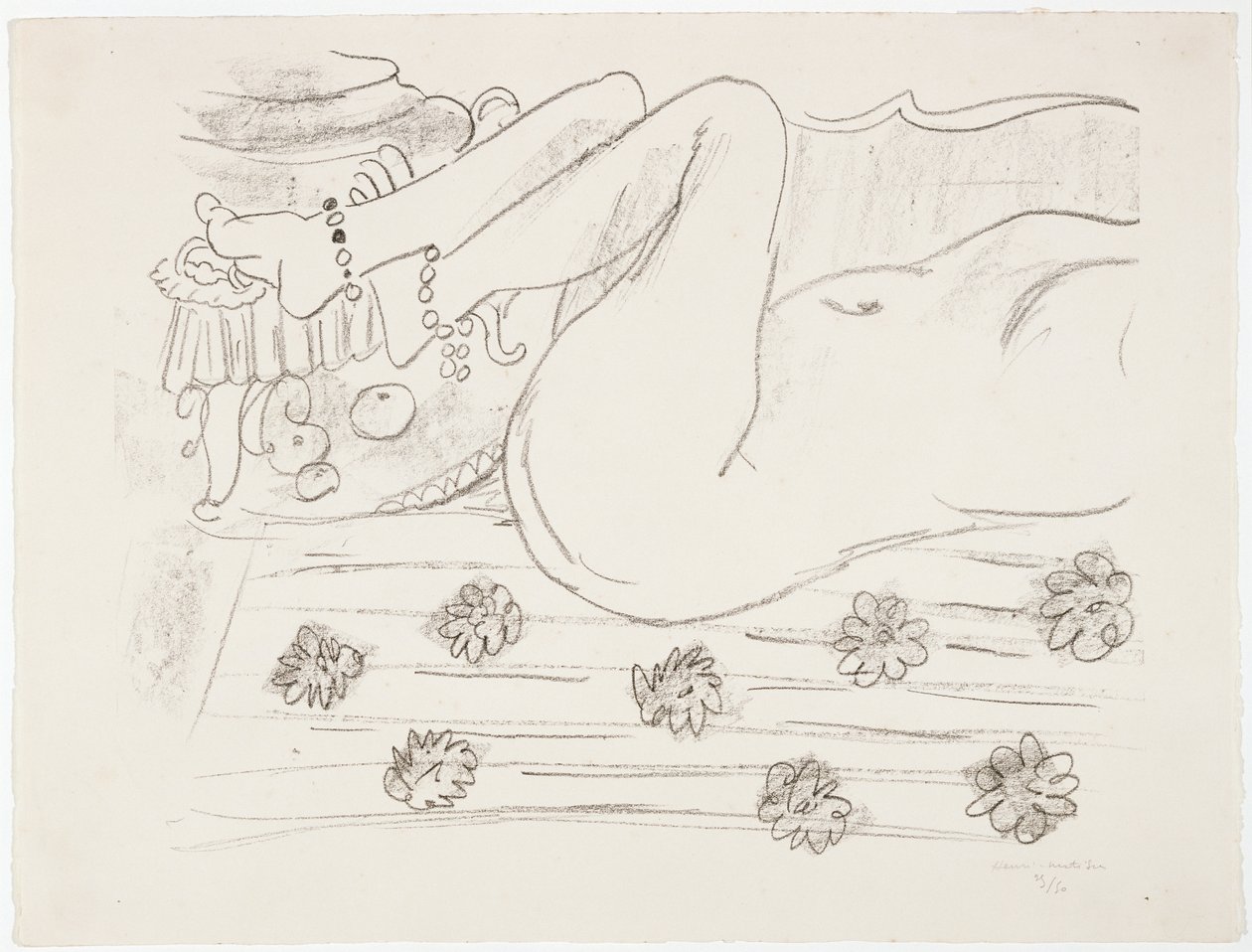 Fekvő akt alkotó: Henri Matisse