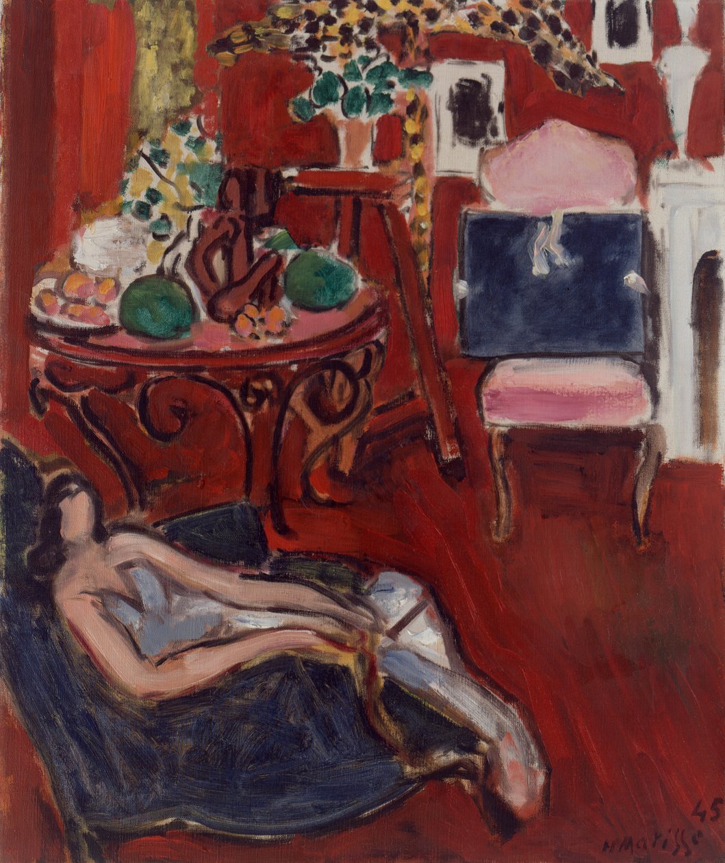 Vörös enteriőr alkotó: Henri Matisse
