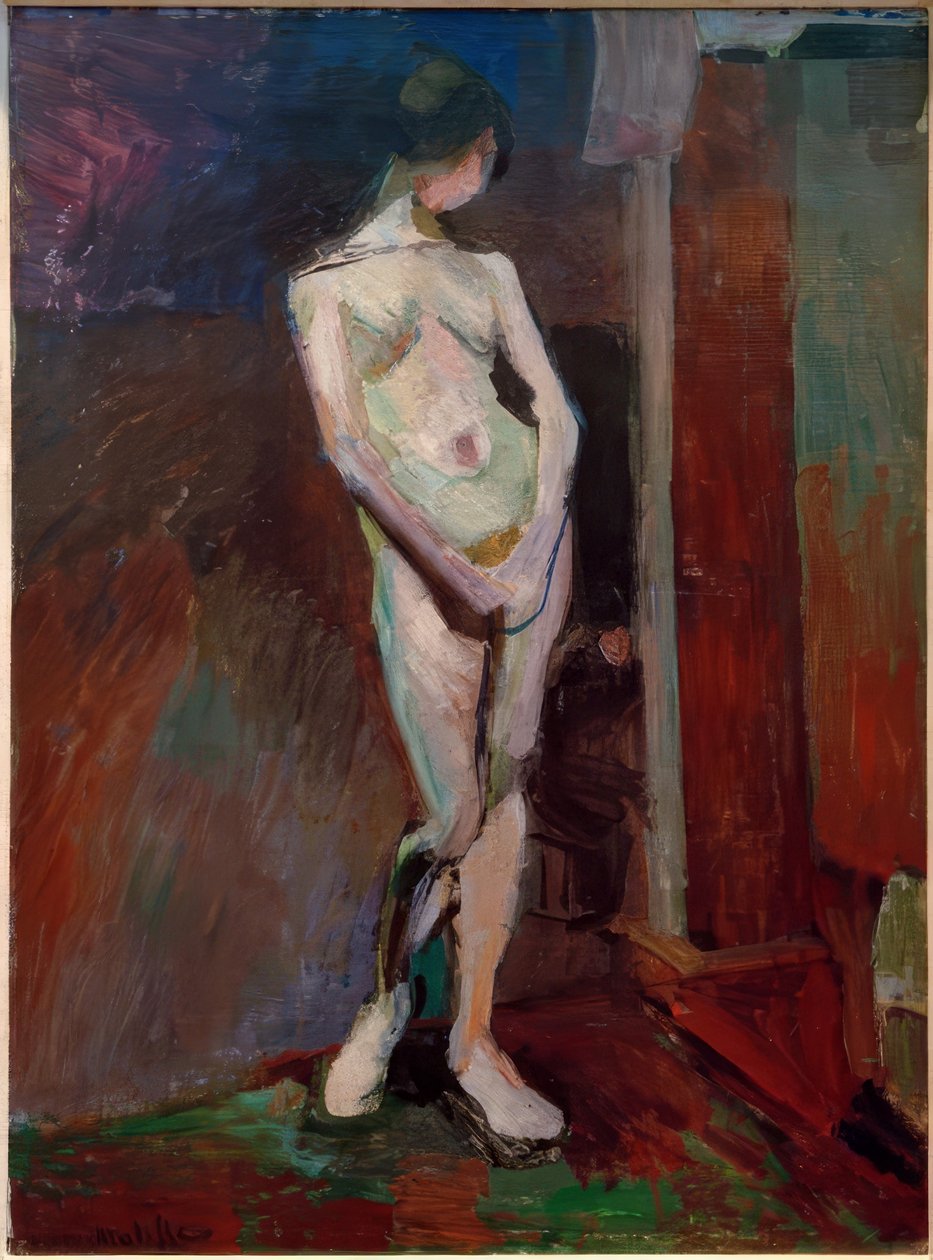 Álló modell (kék színű akadémia) alkotó: Henri Matisse