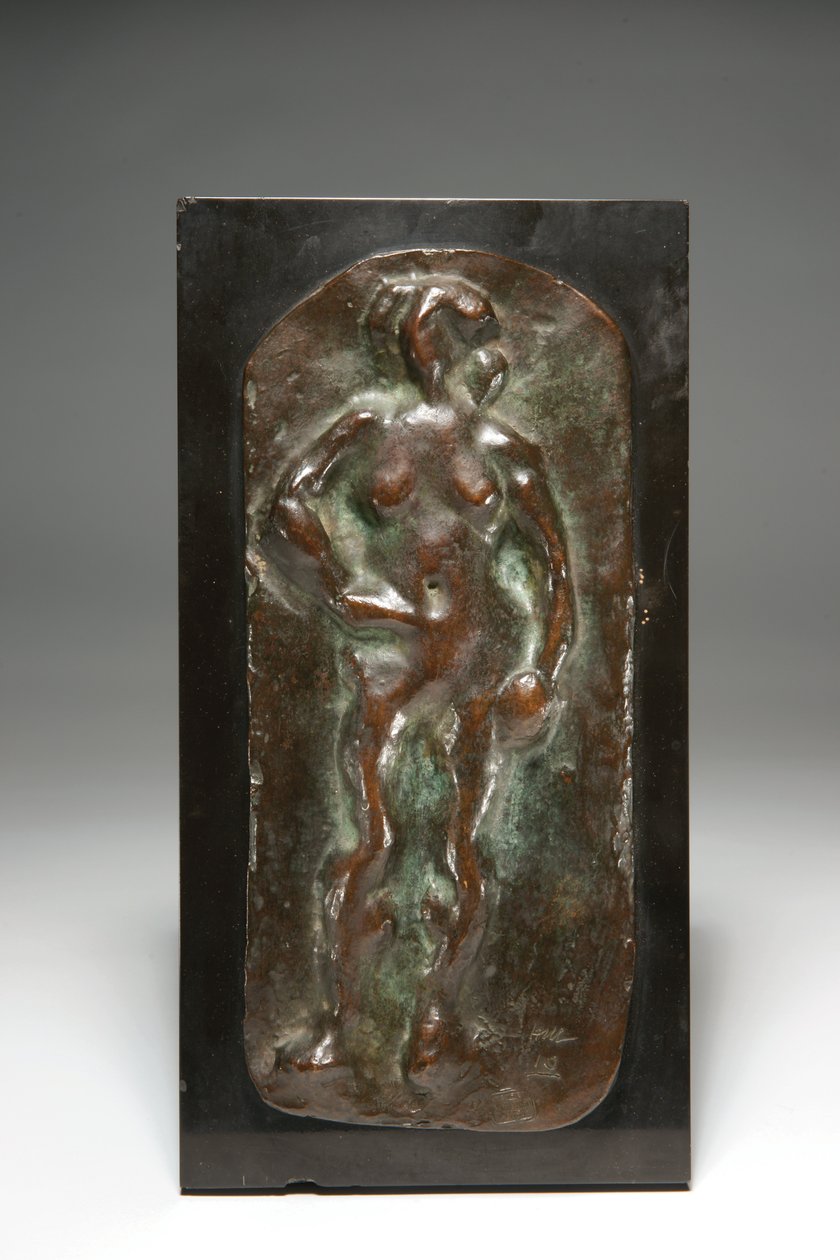 Álló akt, tervezve 1908, öntött 1952 (bronz, barna patinás) alkotó: Henri Matisse