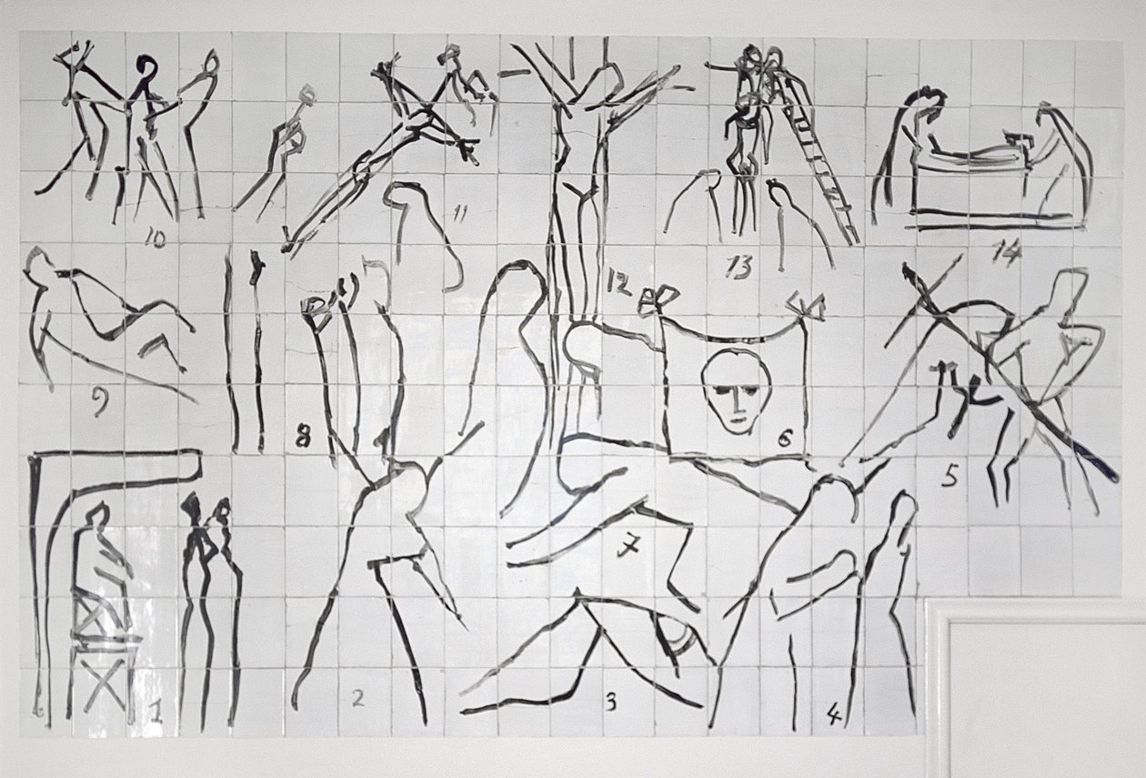 Keresztút, Rózsafüzér kápolna, Vence alkotó: Henri Matisse