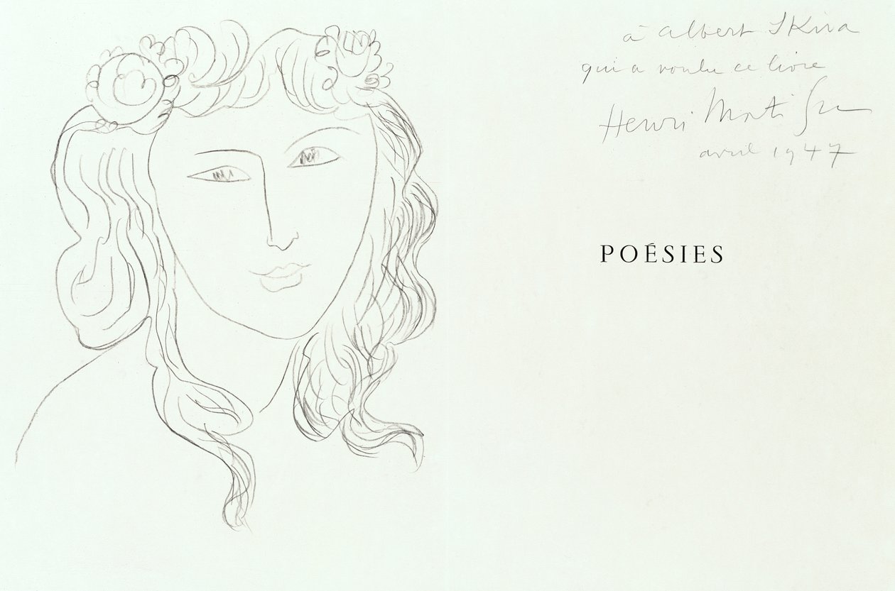 Stephane Mallarme, költészet alkotó: Henri Matisse