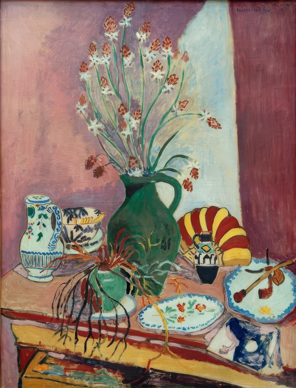 Csendélet aszfodellekkel alkotó: Henri Matisse