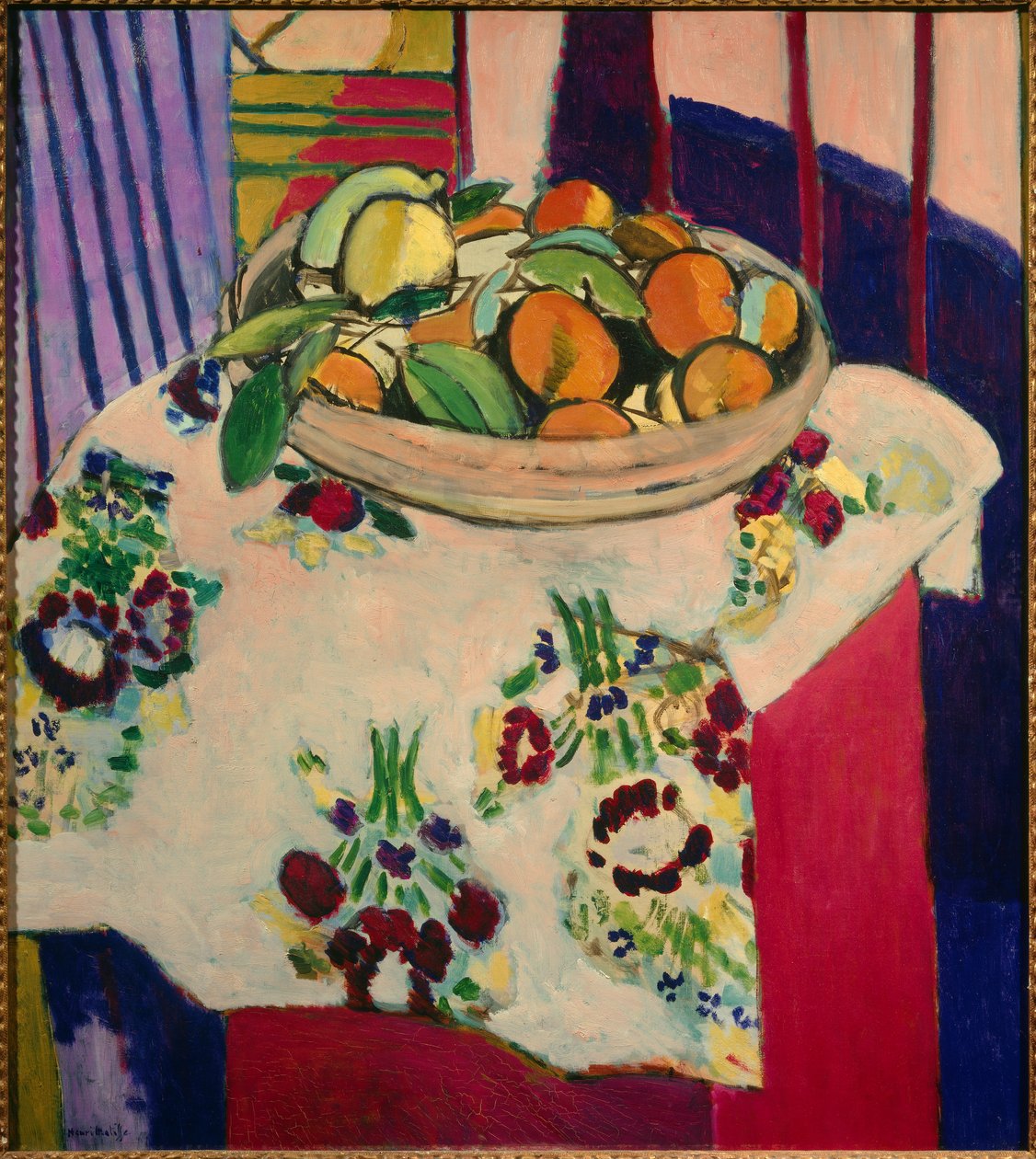 Csendélet narancsokkal 1912 (olaj, vászon) alkotó: Henri Matisse