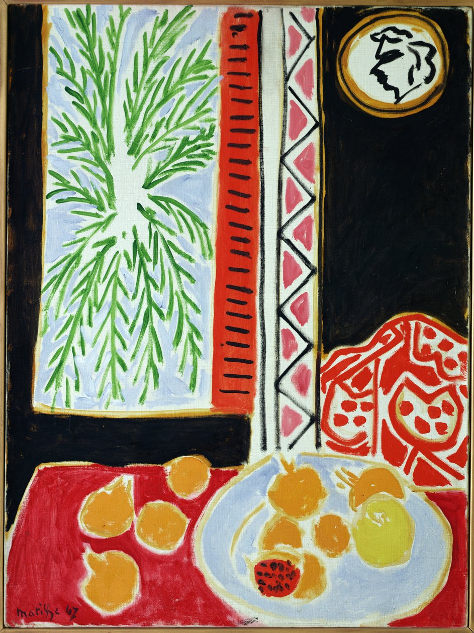 Csendélet gránátalmával alkotó: Henri Matisse