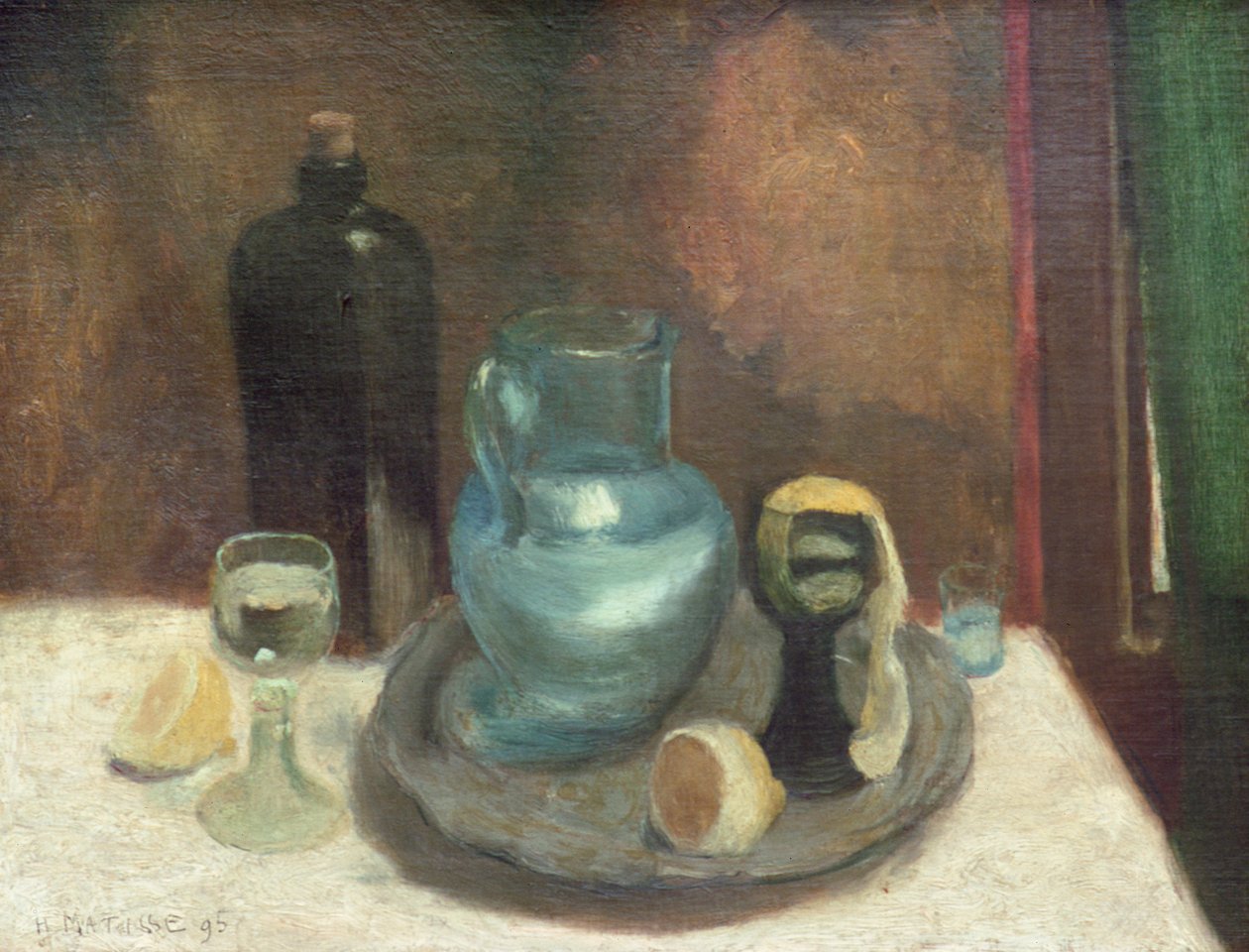 Csendélet citrommal, avagy A kék karaffa alkotó: Henri Matisse