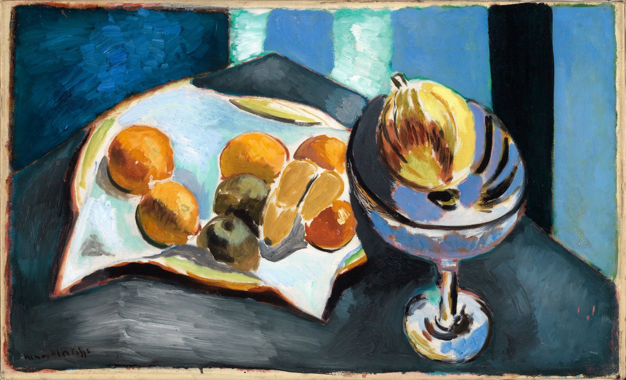 Csendélet gyümölcsökkel alkotó: Henri Matisse