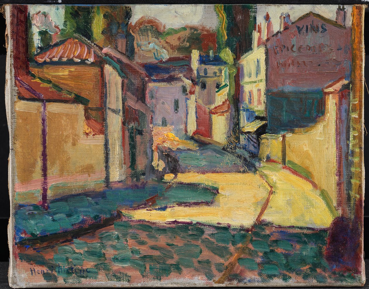 Utca Arcueilben alkotó: Henri Matisse