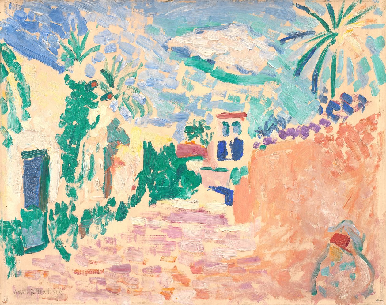 Utca Biskrában, Algéria alkotó: Henri Matisse