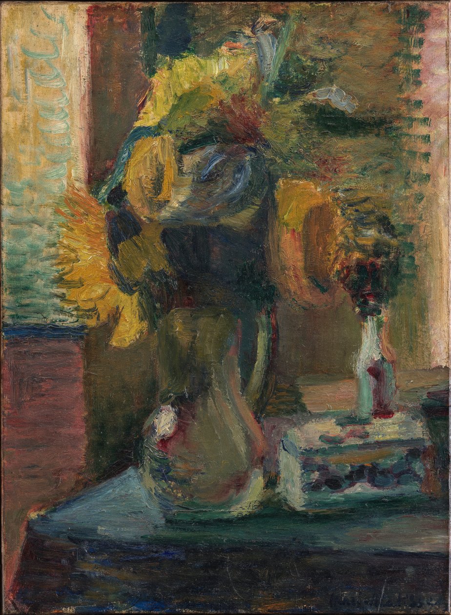 Napraforgók vázában alkotó: Henri Matisse