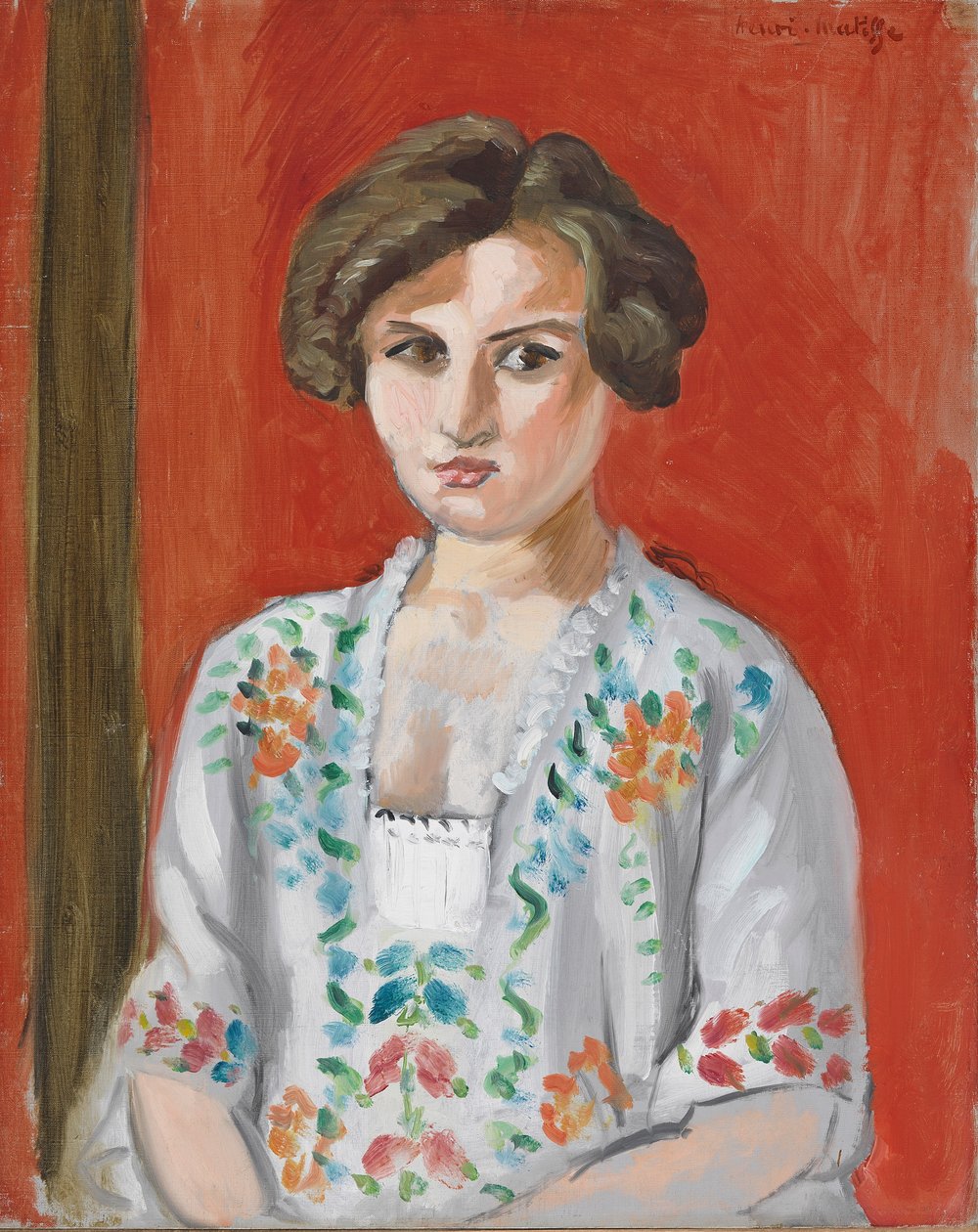 A bolgár blúz, 1920 körüli (olaj, vászon) alkotó: Henri Matisse