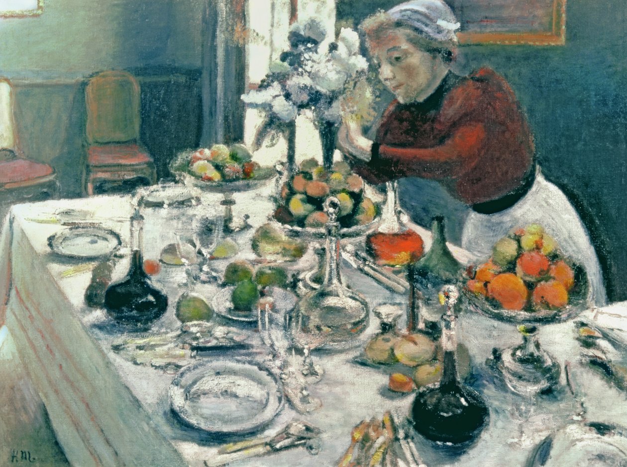 A vacsoraasztal alkotó: Henri Matisse