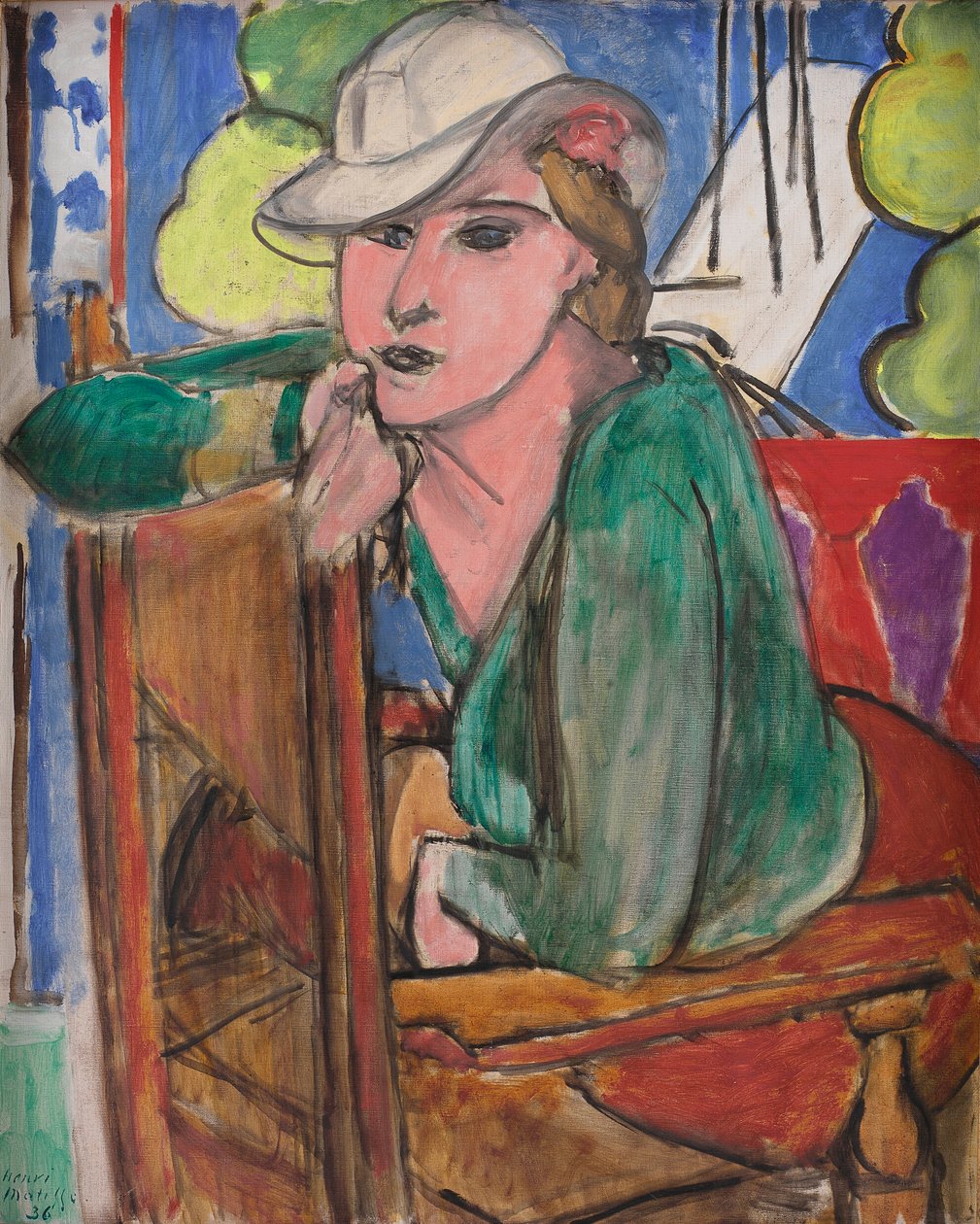 A zöld blúz alkotó: Henri Matisse