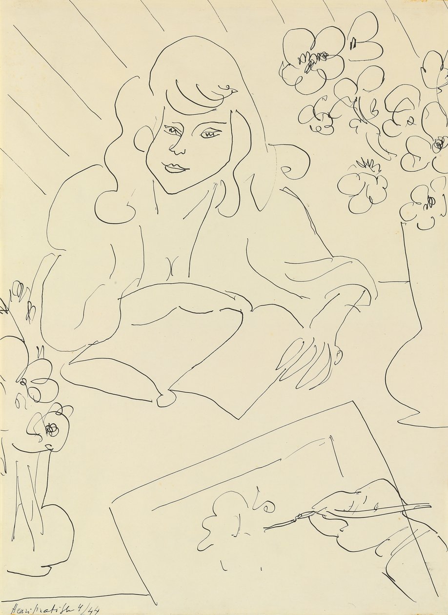 A modell alkotó: Henri Matisse