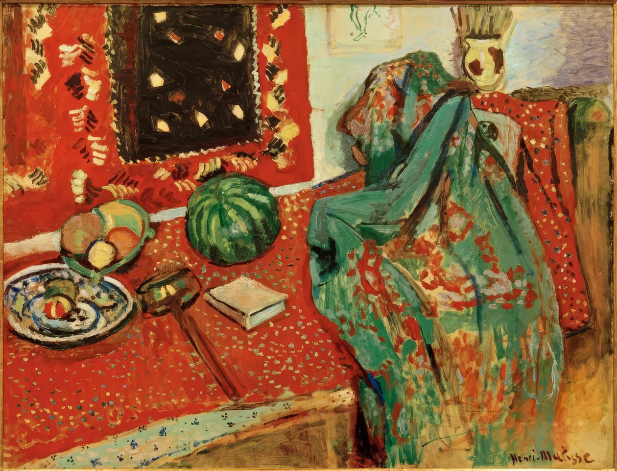 A vörös szőnyegek alkotó: Henri Matisse