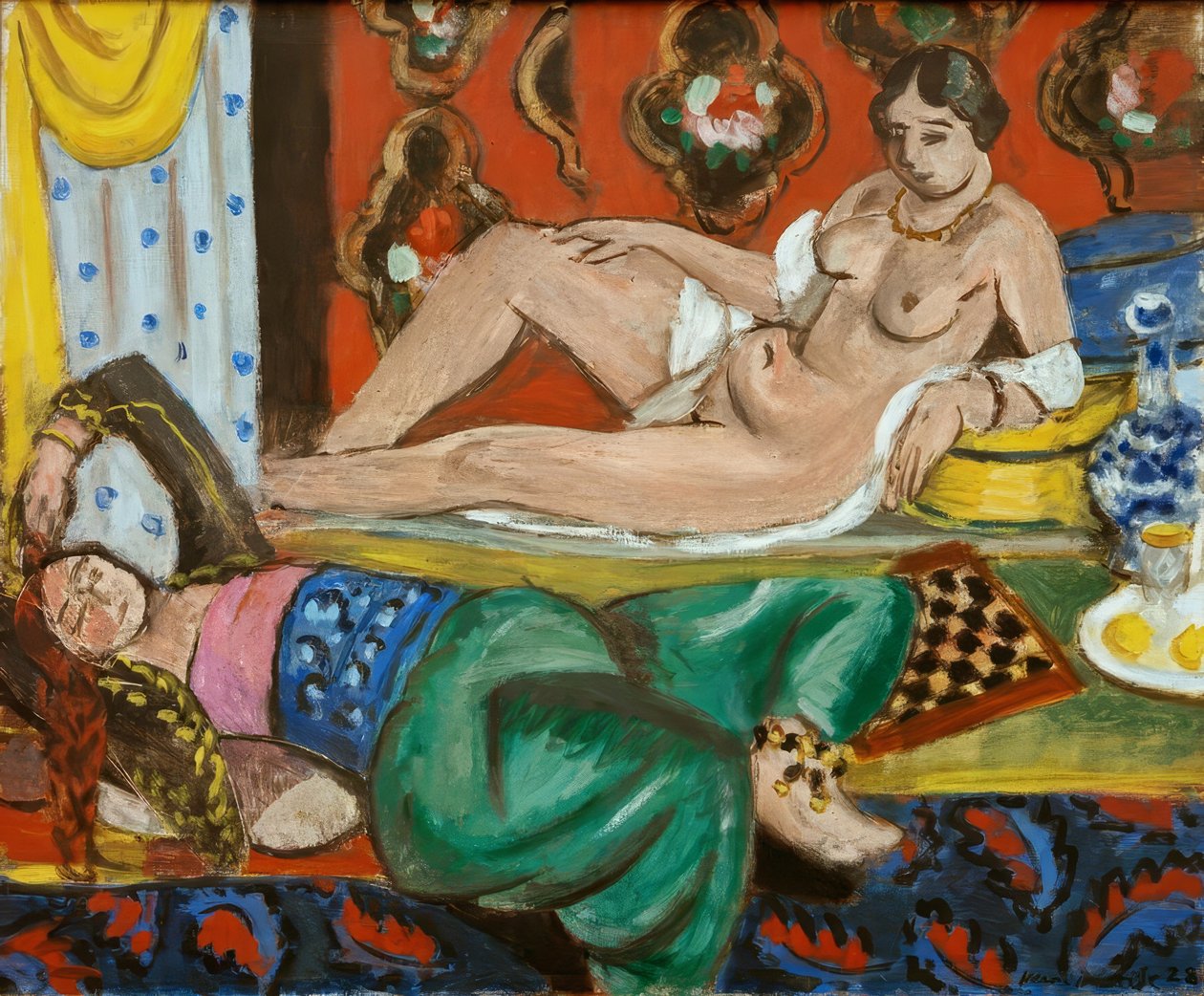 Két Odaliszk alkotó: Henri Matisse