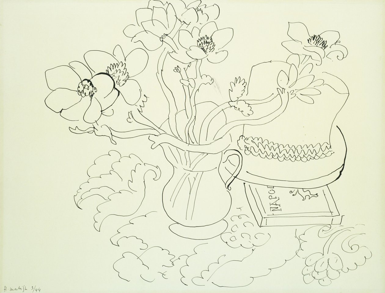 Anemone váza alkotó: Henri Matisse