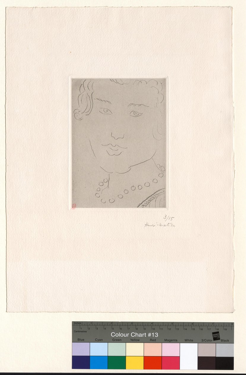 Arc gyöngynyaklánccal alkotó: Henri Matisse